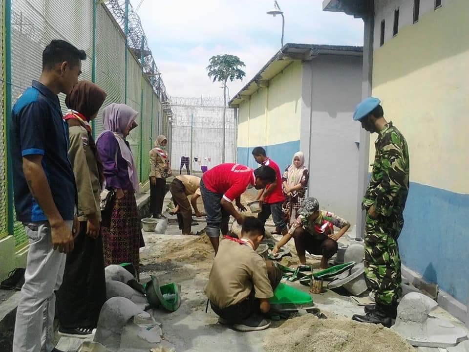 Narapidana Lapas Gunung Sugih menjadi Pahlawan Kesehatan di Lampung Tengah