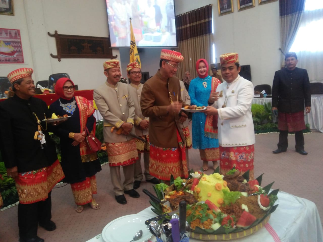 DPRD Lamteng Gelar Rapat Paripurna Hari Jadi Propinsi Lampung Yg Ke 55