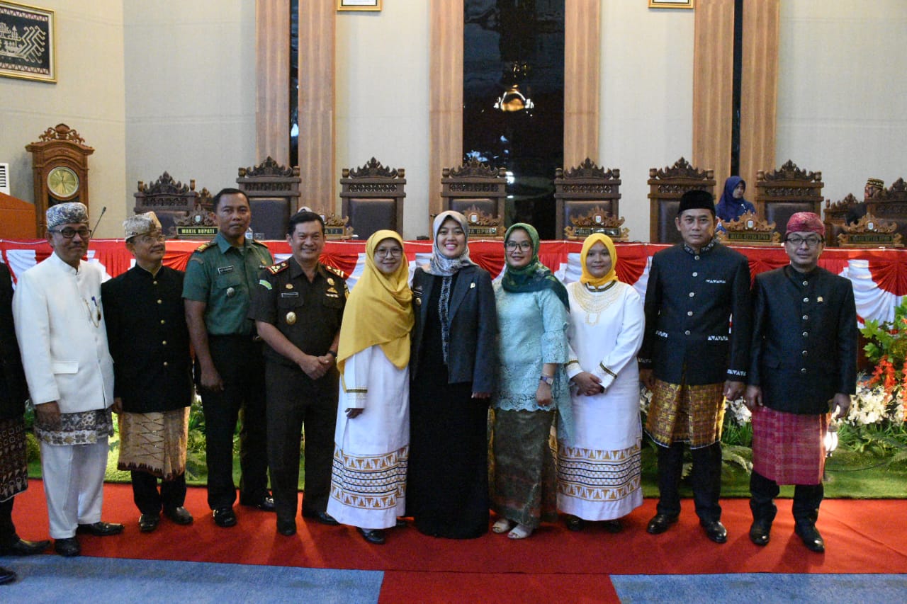 Bupati Lamtim Menghadiri Rapat Peringatan HUT 55 Propinsi Lampung